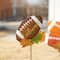 Glitzhome® 24" Thanksgiving Metal Football & Turkey Yard Stakes Set